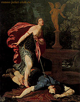����� � ����� . �������� ������  -  Pyramus and Thisbe. Gregorio Pagani