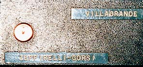 the postbox of Franco Zeffirelli in Villa Grande