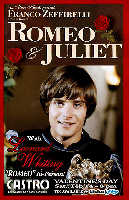    Castro Theatre        (14 . 2015)  -  Leonard Whiting at the special Romeo and Juliet event in Castro Theatre